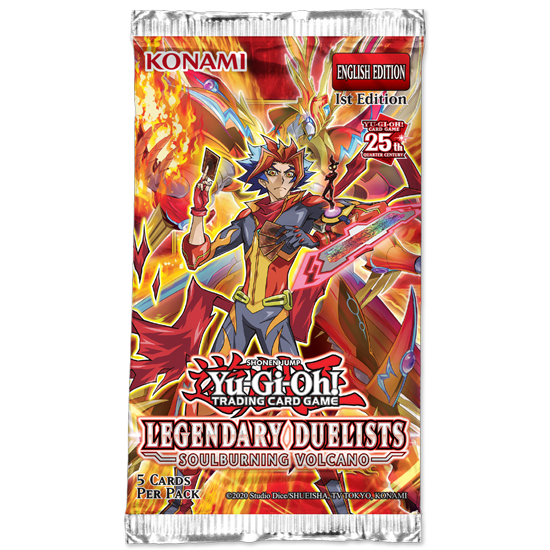 YU-GI-OH! TCG: Legendary Duelist Soulburning Volcano Booster Pack