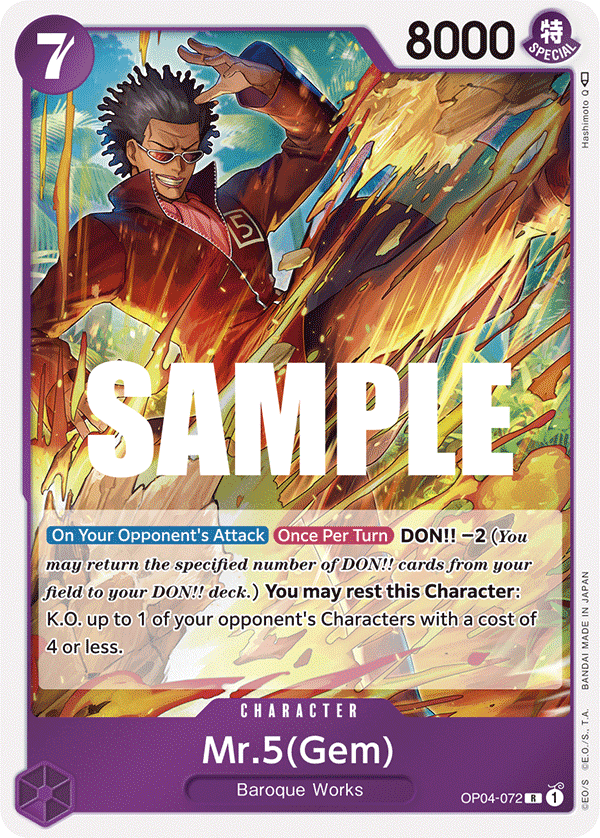 Mr.5(Gem) OP04-072