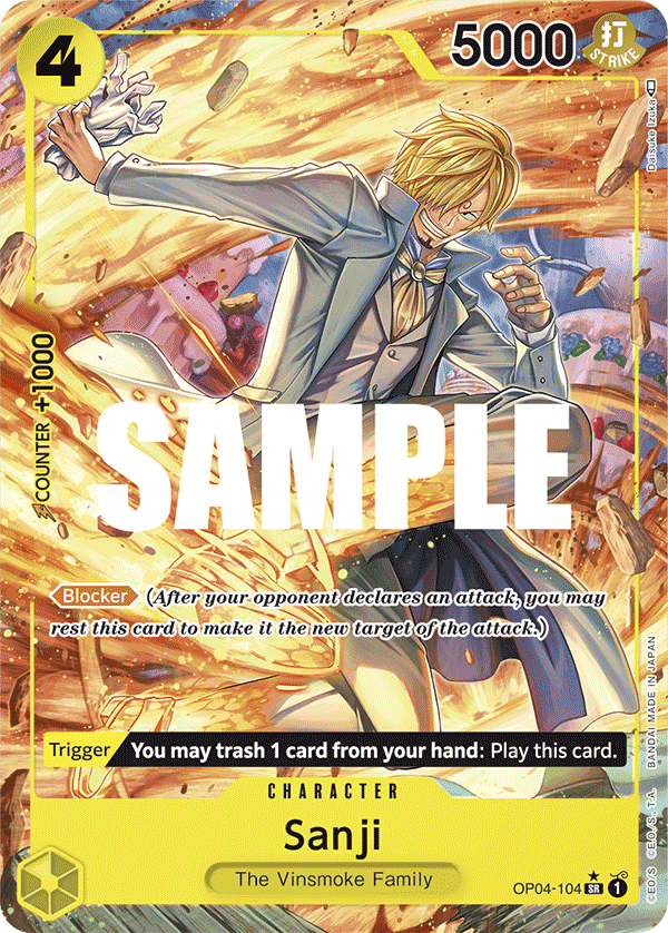 Sanji OP04-104 Alt
