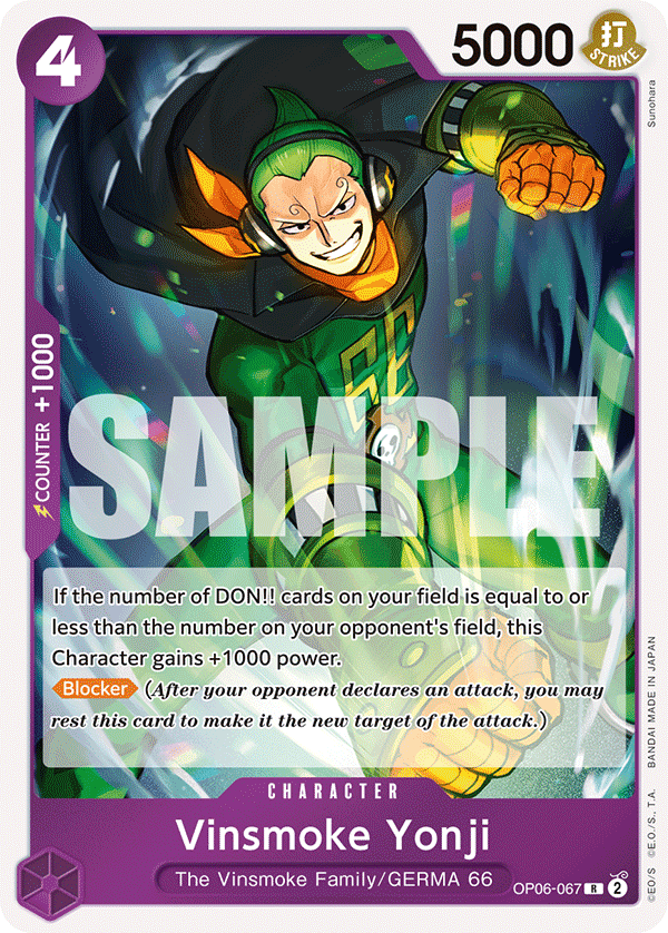 Vinsmoke Yonji OP06-067
