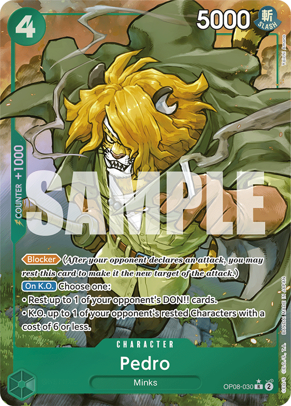 Pedro OP08-030 Alt Art