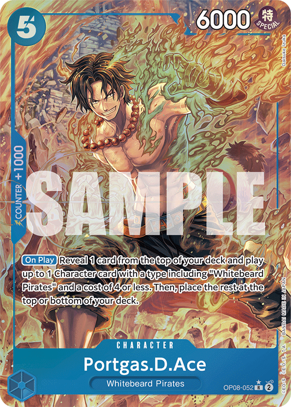 Portgas.D.Ace OP08-052 Alt Art
