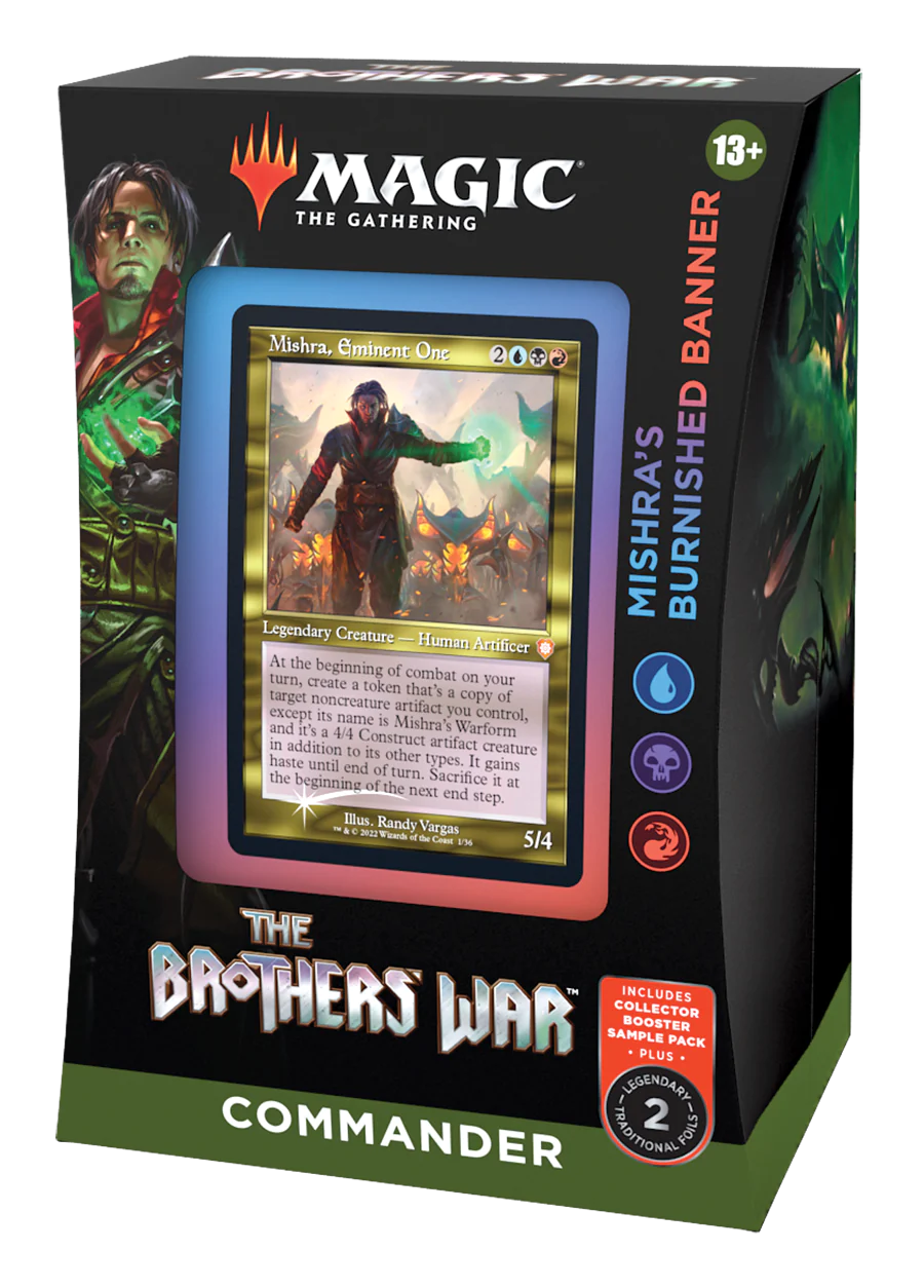 Magic: the Gathering The Brothers' War Commander Deck - Mishra's Burnished Banner