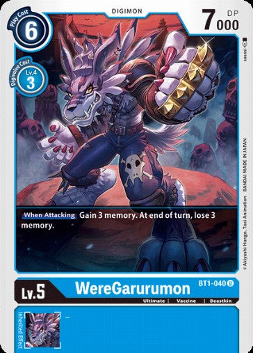 WereGarurumon (BT1-040)