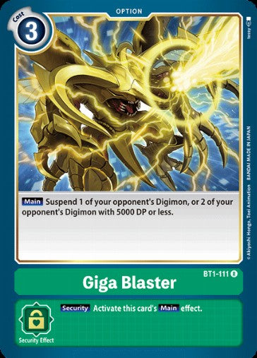 Giga Blaster (BT1-111)