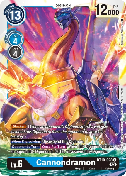 Cannondramon (BT10-028)