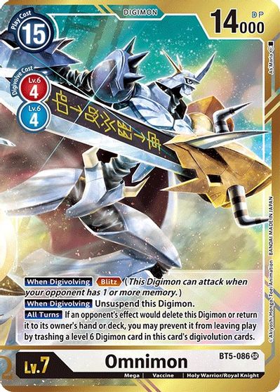 Omnimon (BT5-086) Alt Maria