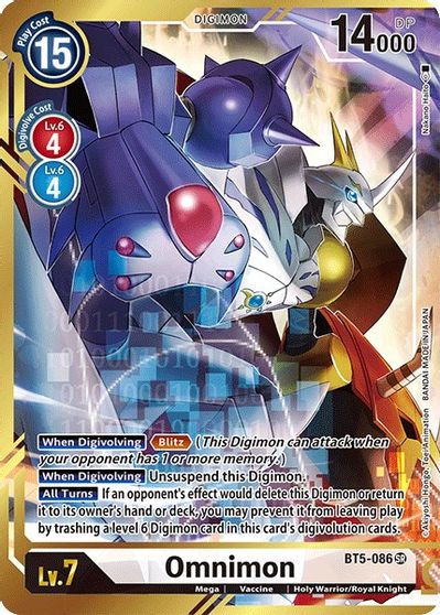 Omnimon (BT5-086) Alt Nakano