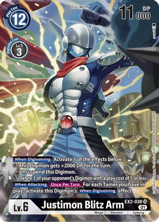 Justimon Blitz Arm (EX2-038) Alt