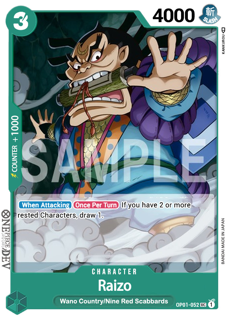 Raizo OP01-052