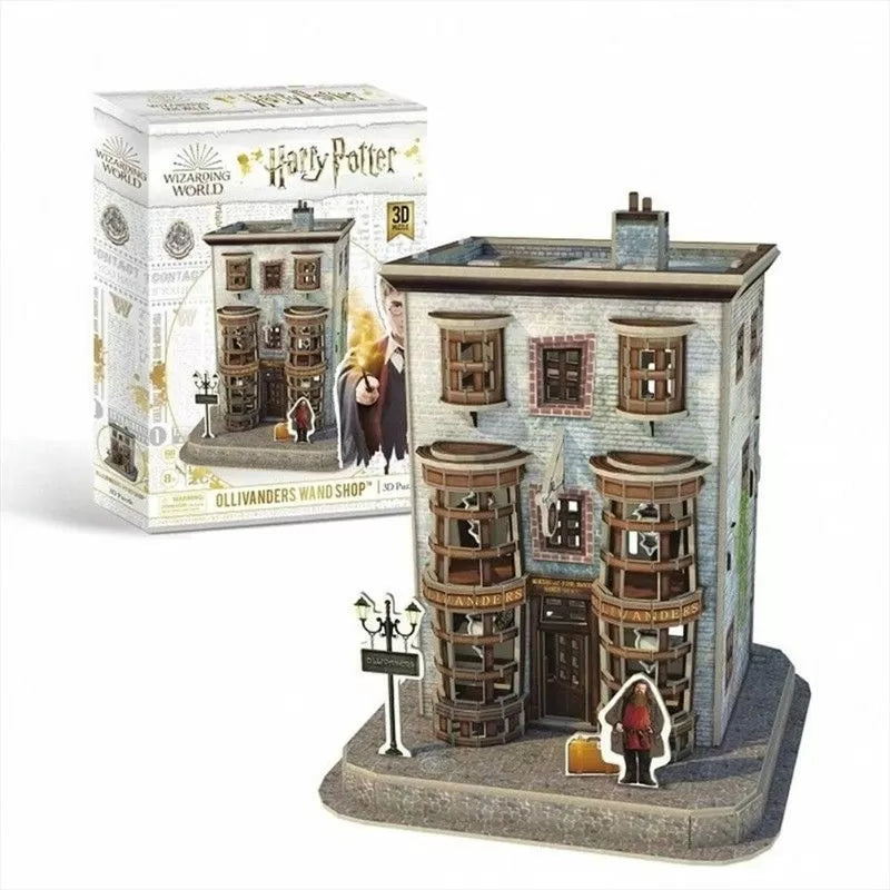 HARRY POTTER OLLIVANDERS WAND SHOP 66PC 3D PUZZLE