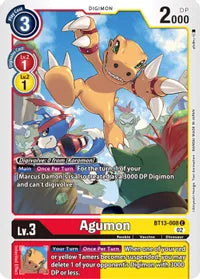 [BT13-008] Agumon