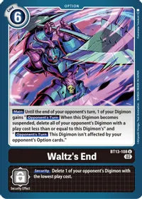 [BT13-108] Waltz's End