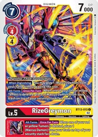 [BT13-015] RizeGreymon