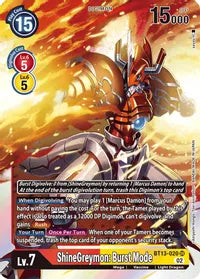 [BT13-020] ShineGreymon: Burst Mode