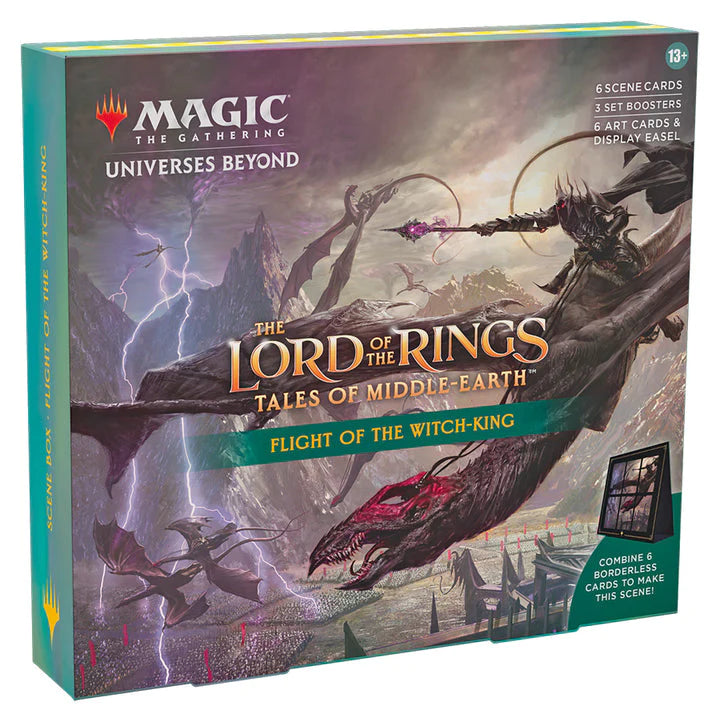 Magic: the Gathering Lord of the Rings Holiday Scene Box Flight of the Witch-King