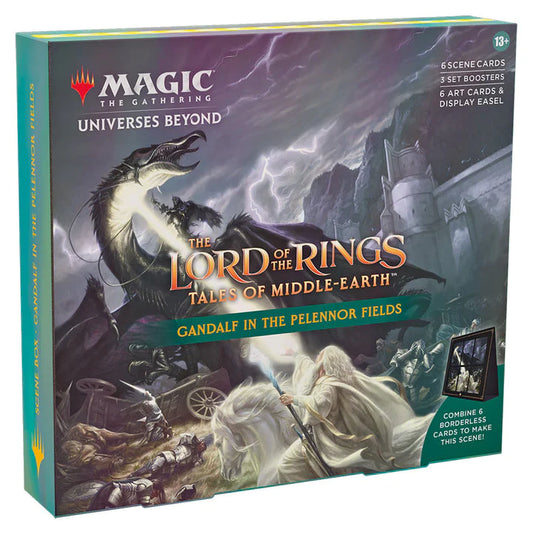 Magic: the Gathering Lord of the Rings Holiday Scene Box Gandalf in the Pelennor Fields