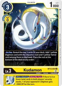 [BT13-034] Kudamon