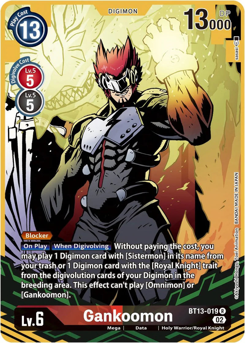 [BT13-019] Gankoomon Alt