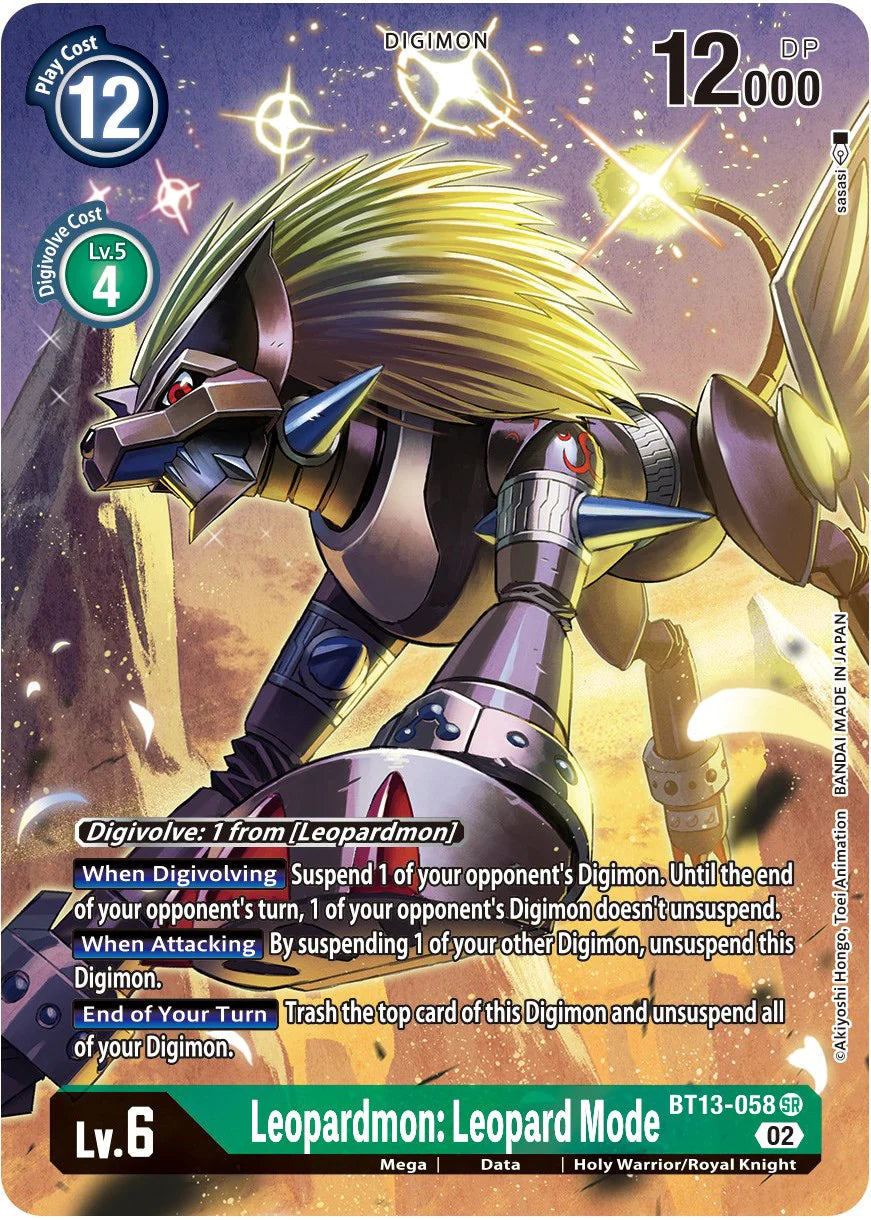 [BT13-058] Leopardmon: Leopard Mode Alt