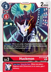 [BT13-009] Huckmon