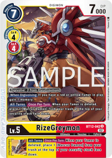 RizeGreymon (BT12-042)