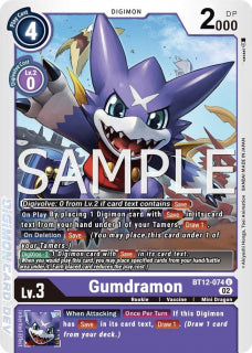 Gumdramon (BT12-074)