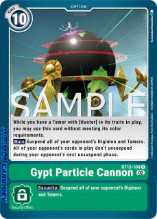 Gypt Particle Cannon (BT12-106)