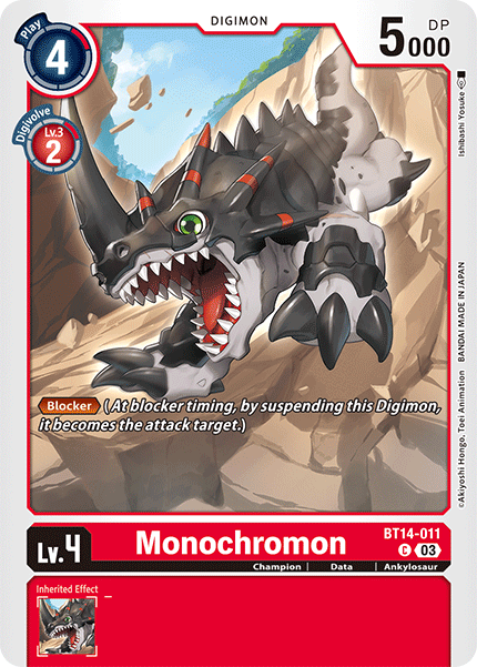 Monochromon BT14-011