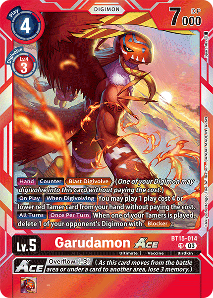 Garudamon ACE BT15-014