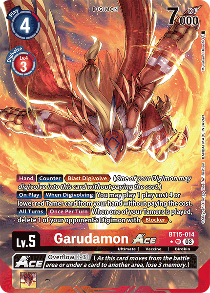 Garudamon ACE BT15-014 Alt