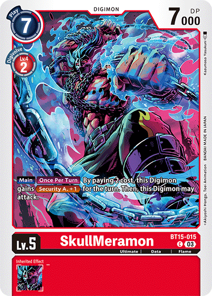 SkullMeramon BT15-015