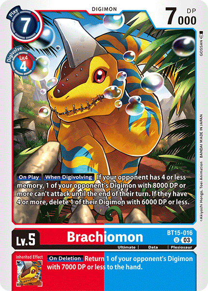 Brachiomon BT15-016