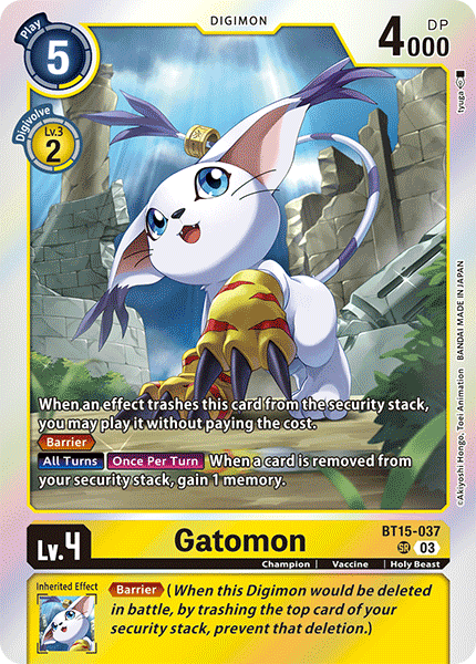 Gatomon BT15-037