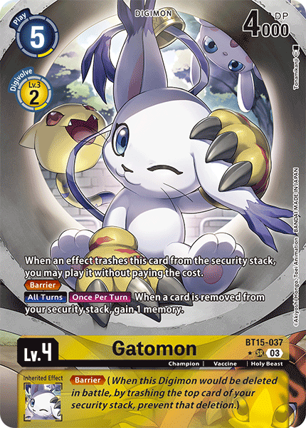 Gatomon BT15-037 Alt