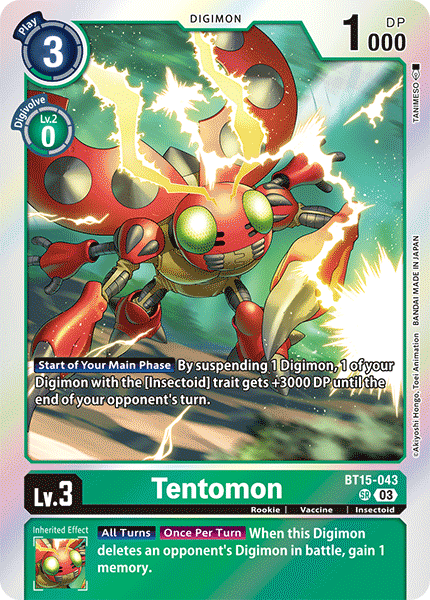 Tentomon BT15-043