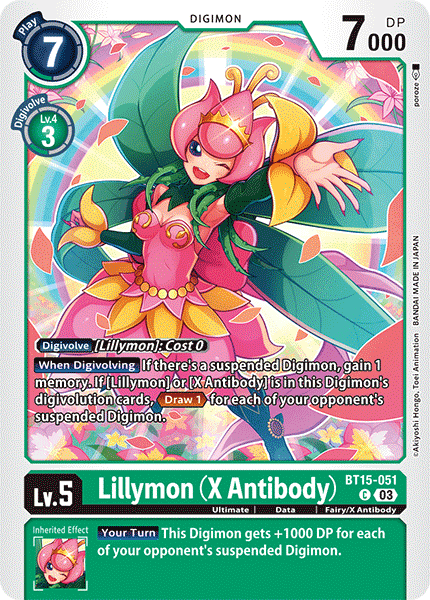 Lillymon (X Antibody) BT15-051