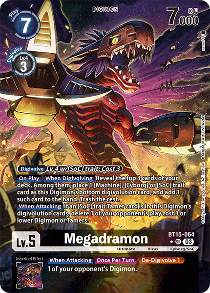 Megadramon BT15-064 Alt