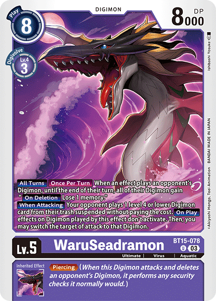 WaruSeadramon BT15-078