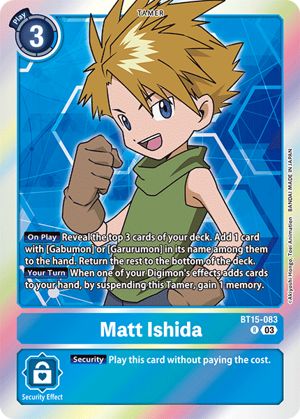 Matt Ishida BT15-083