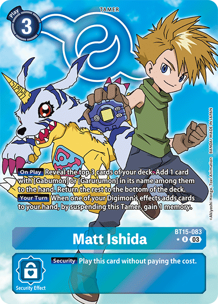 Matt Ishida BT15-083 Alt