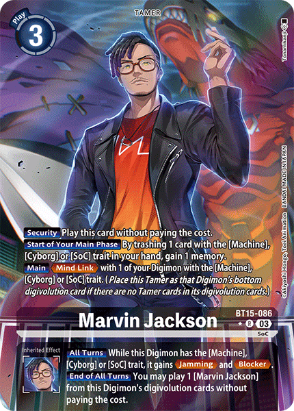 Marvin Jackson BT15-086 Alt