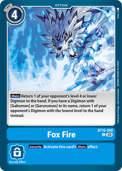 Fox Fire BT15-090