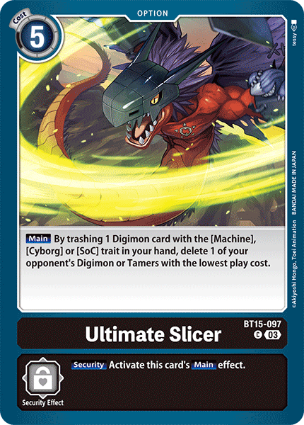 Ultimate Slicer BT15-097