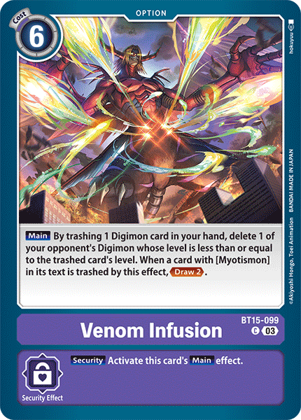 Venom Infusion BT15-099