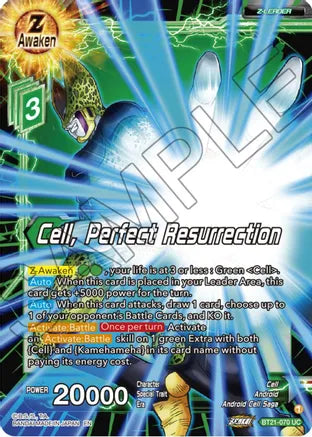 [BT21-070] Cell, Perfect Resurrection