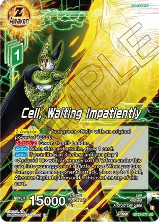 [BT21-071] Cell, Waiting Impatiently