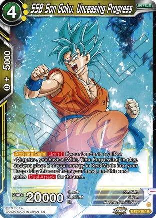 [BT21-107] SSB Son Goku, Unceasing Progress