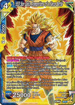 BT22-135 SS3 Son Goku, Premonitions of a Fierce Battle