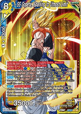 BT22-137 SS Gogeta, Sparking to Utmost Limit